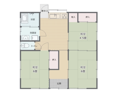 (間取)